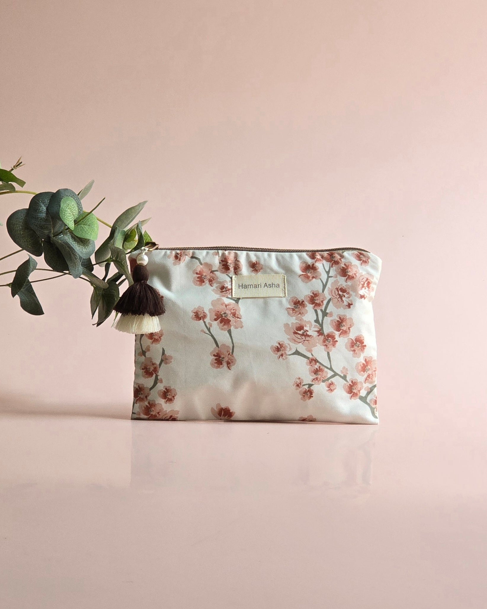 Cherry Blossom Makeup Pouch